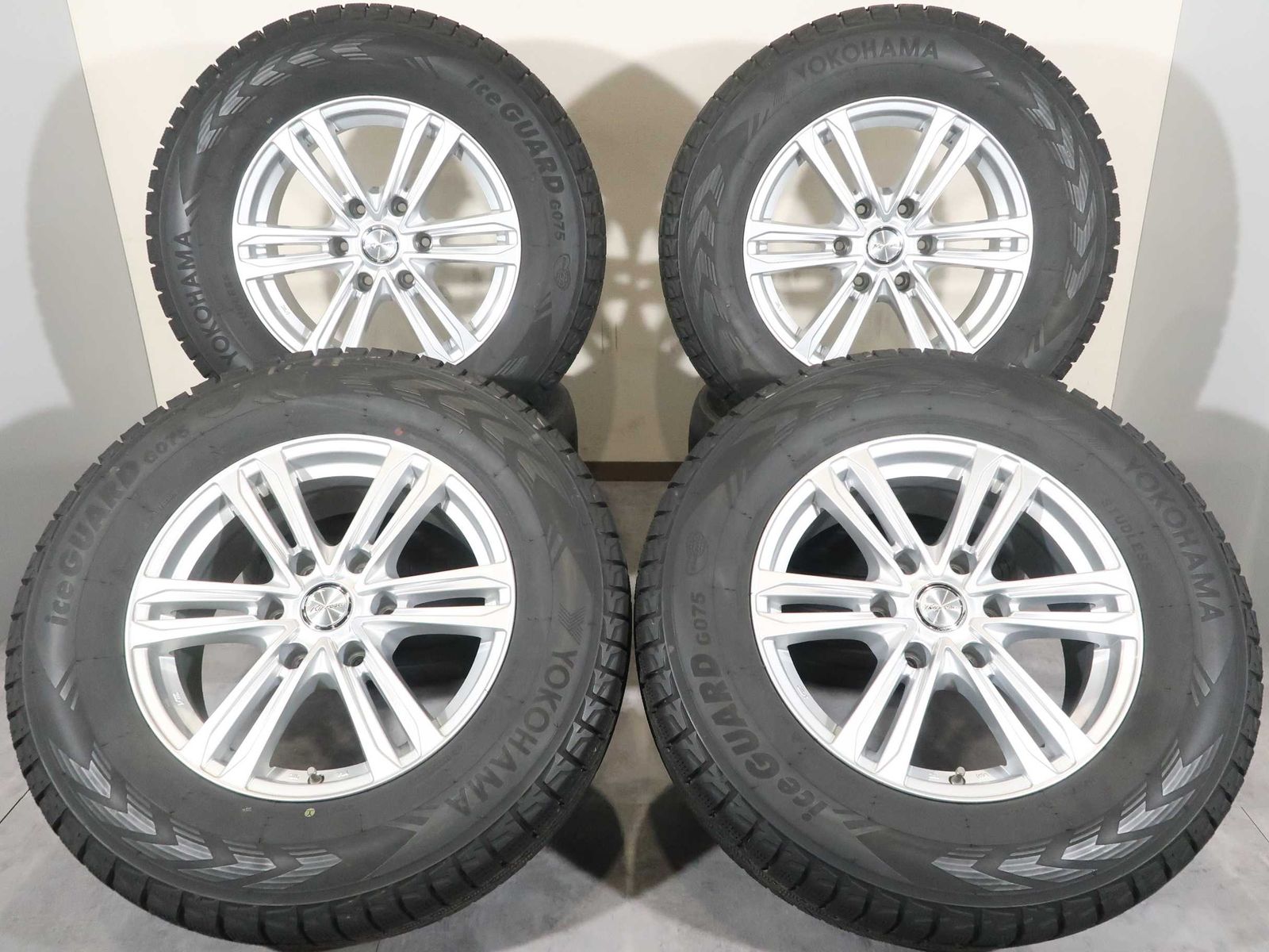 プラド ハイラックス サーフ 等 4本 社外 17インチ 7.5J +25 6H PCD139.7
