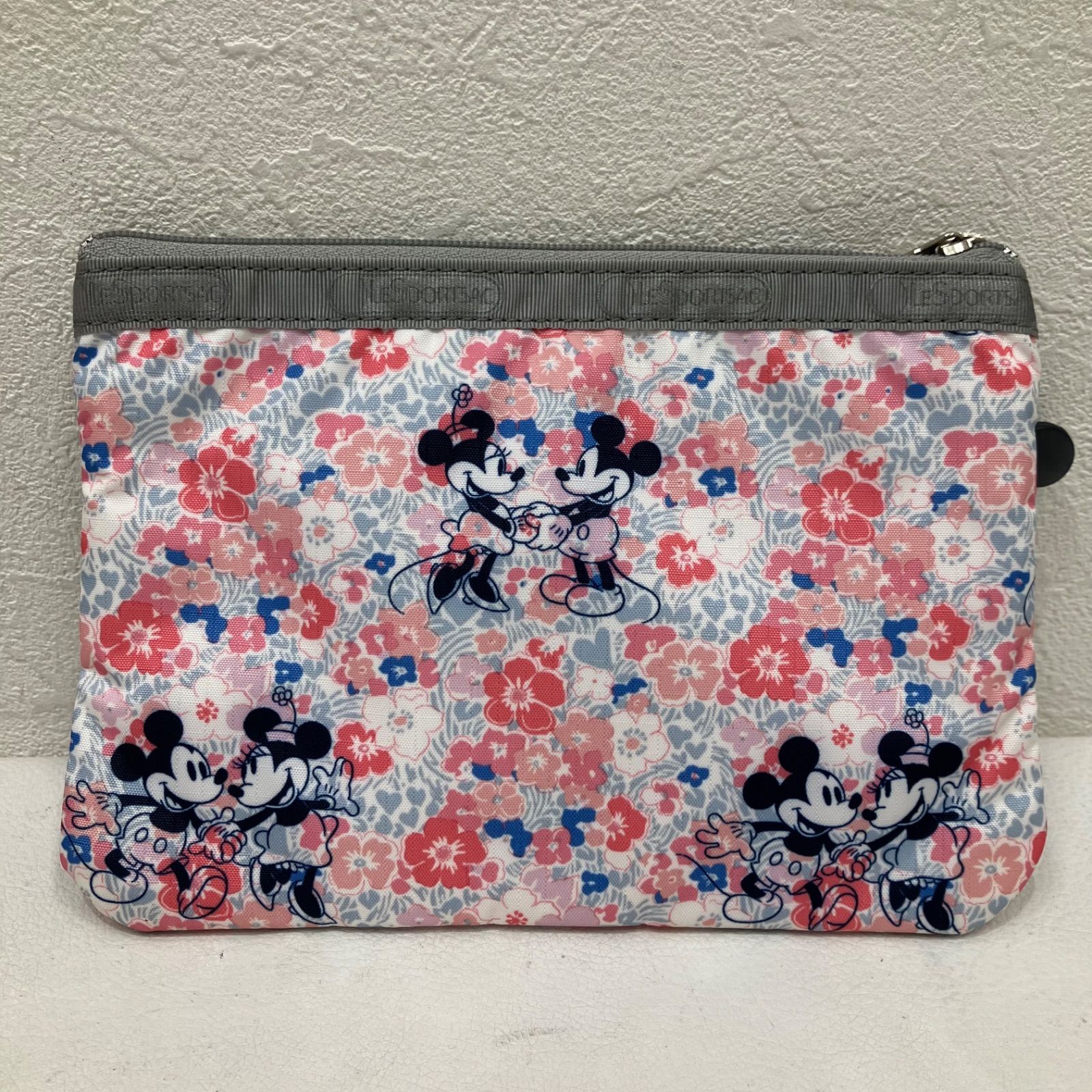 LeSportsac ボストンバッグ ミニーマウス 総柄 LeSportsac