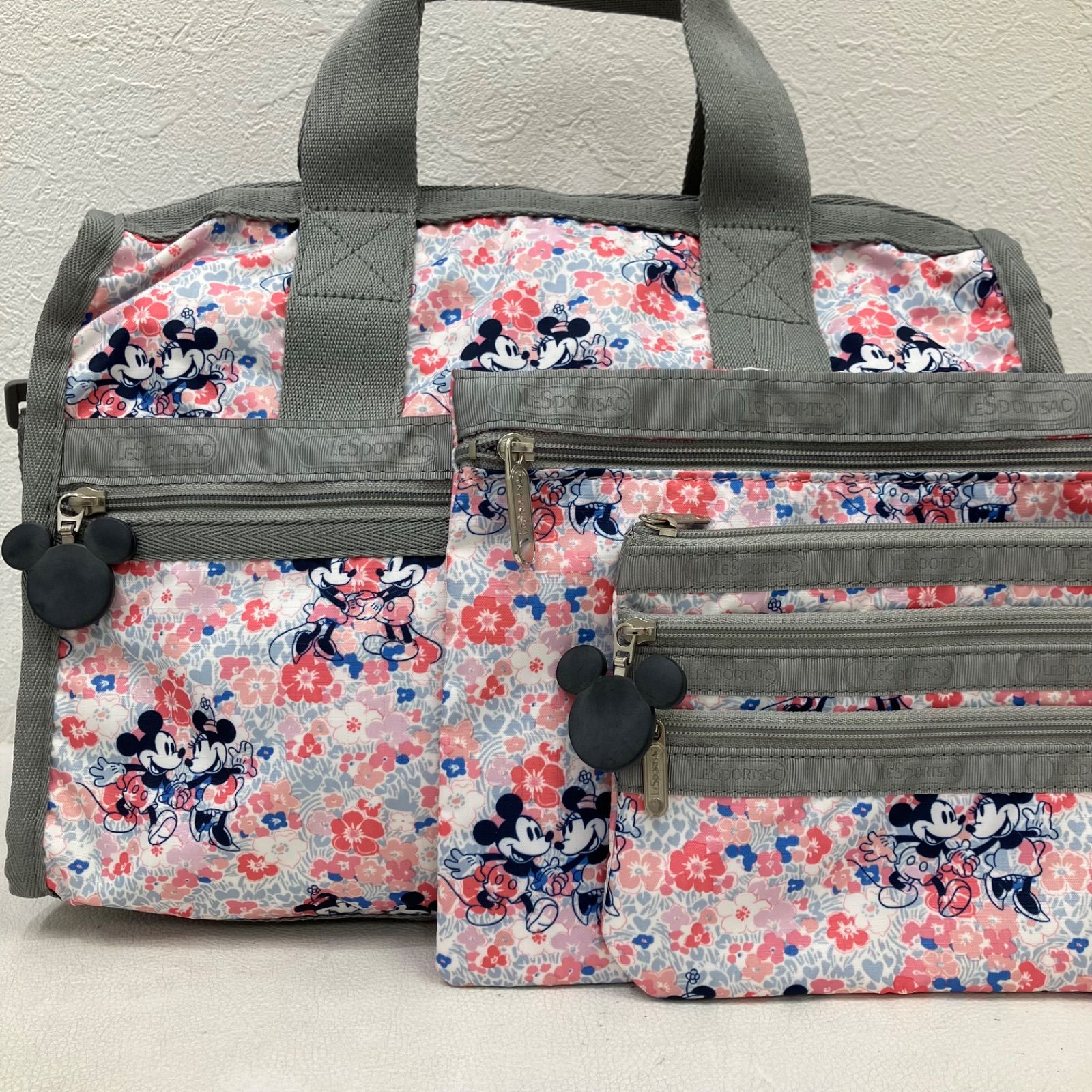 新品 レスポートサック ディズニー フレンズフレームワーク ボストン