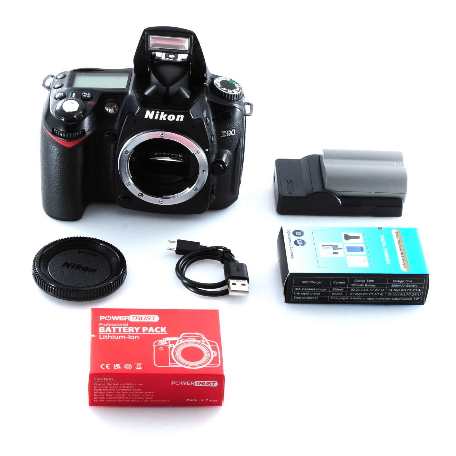 k*o様 Nikon D90 デジタル一眼レフカメラ 充電器付き ニコン】Nikon D90 デジタル一眼レフカメラ バッテリー・充電器付き