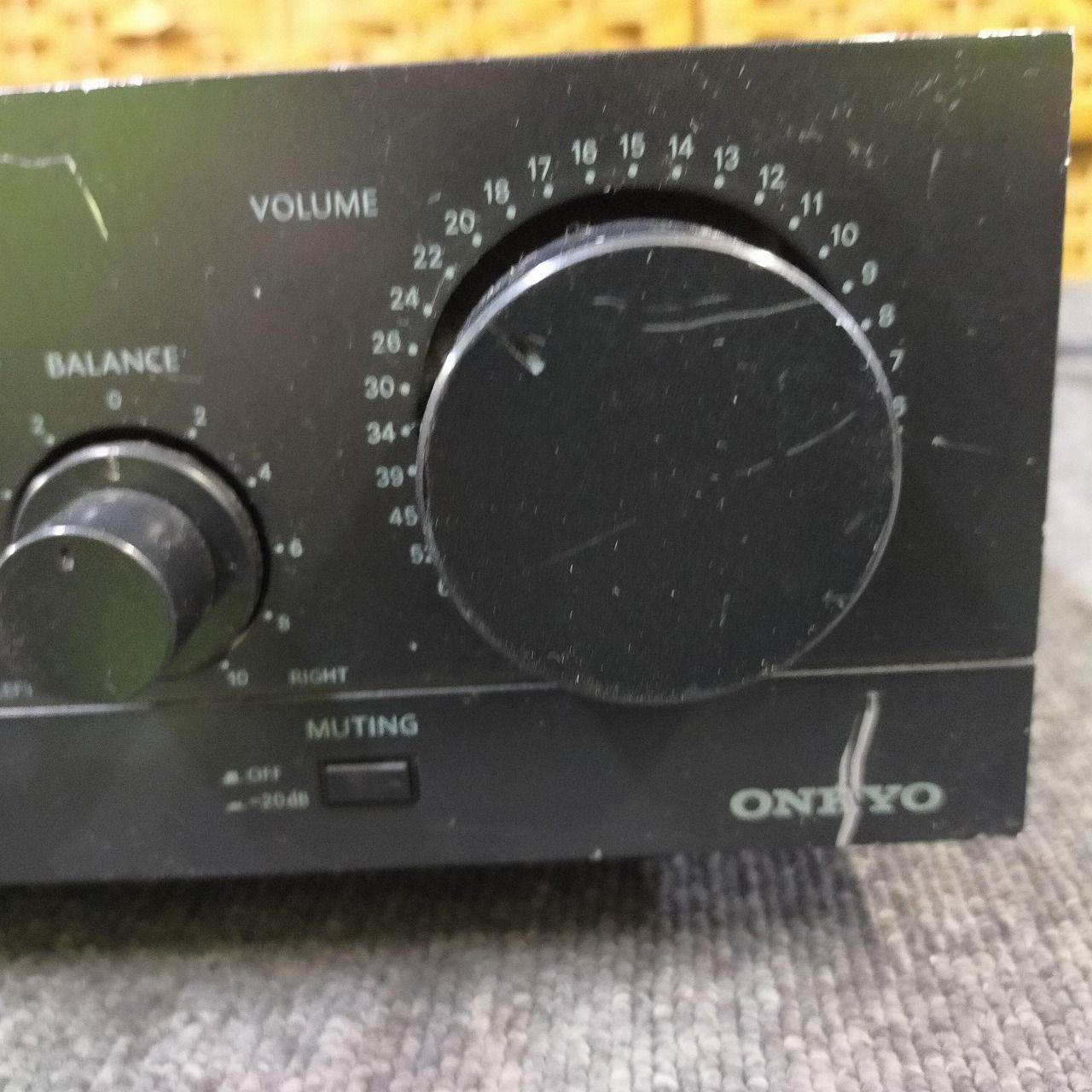 SONY Integra P-306RS ステレオプリアンプ 通電確認のみ 動作品 ONKYO