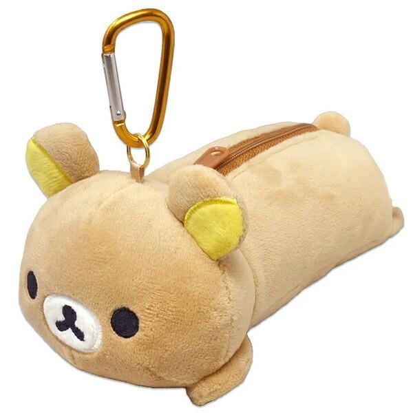 Brand New Golf Ball Pouch Faced Down Rilakkuma Brown for 2 [Sagawa Express]