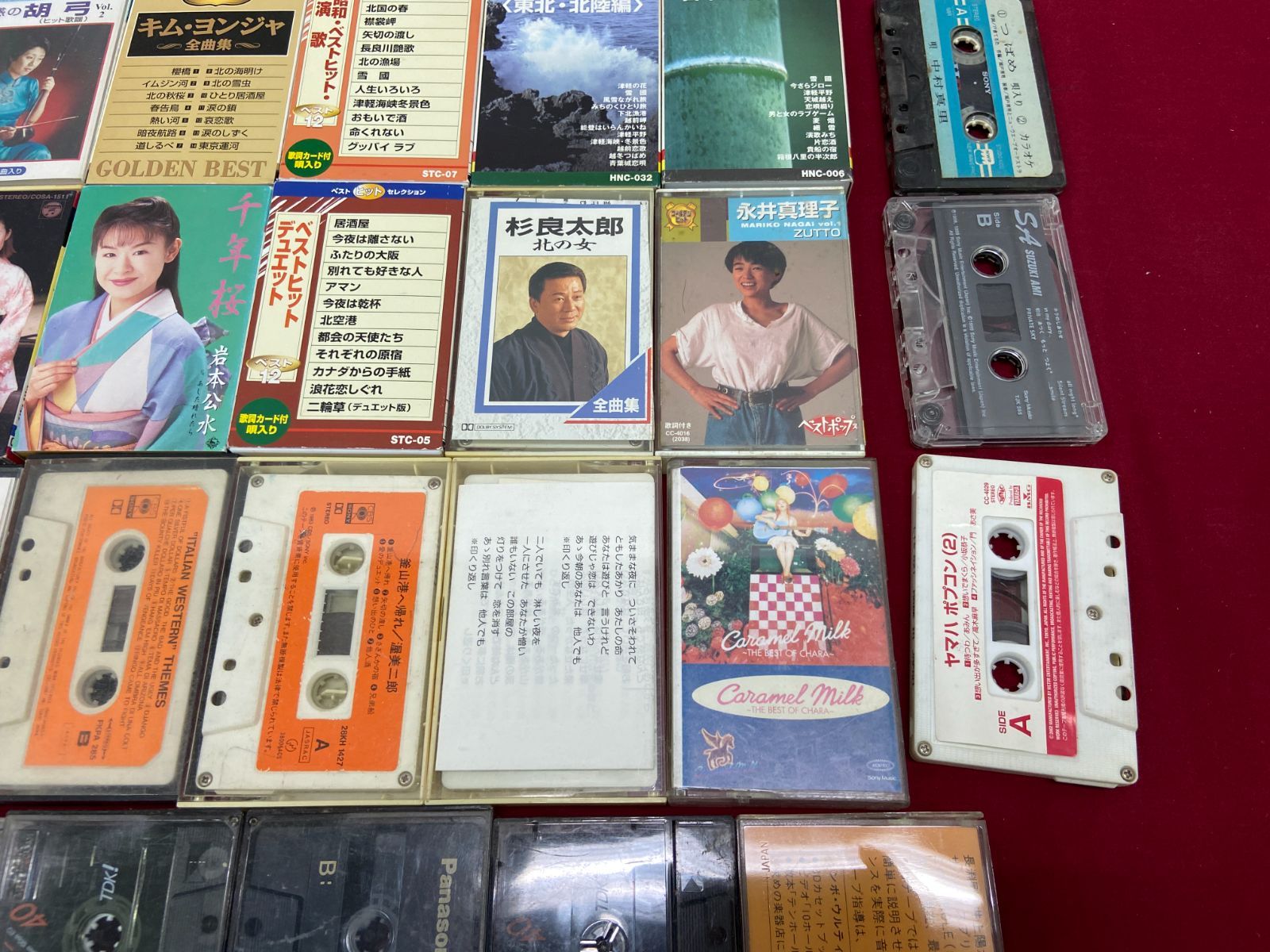 カセットテープ 演歌 歌謡曲 懐メロ 杉良太郎 鳥羽一郎 柳ジョージ 