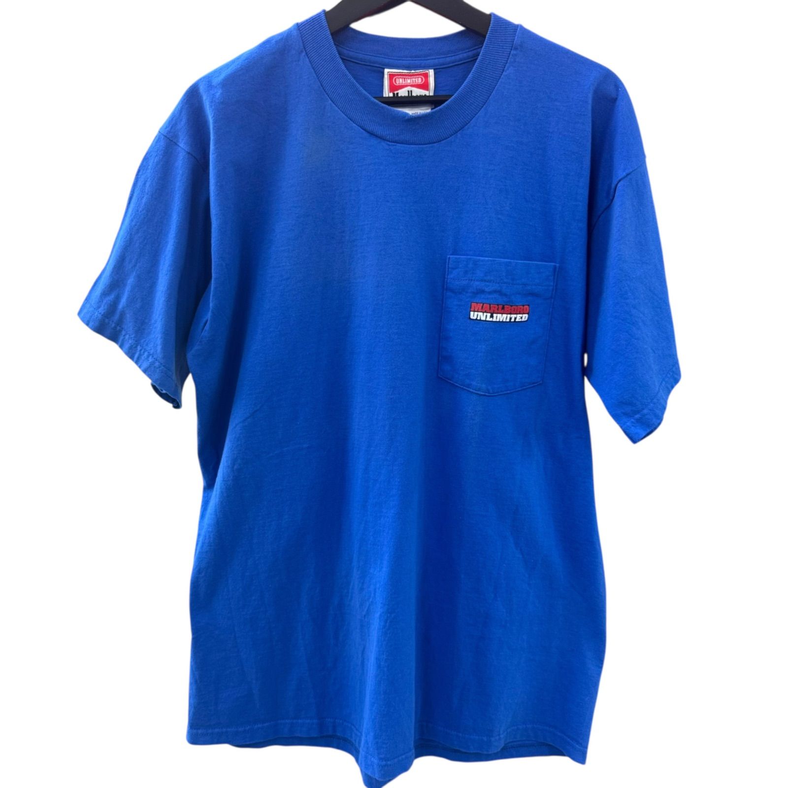 VINTAGE】MARLBORO COYOTE BLUE T-SHIRT マルボロ コヨーテ Tシャツ 
