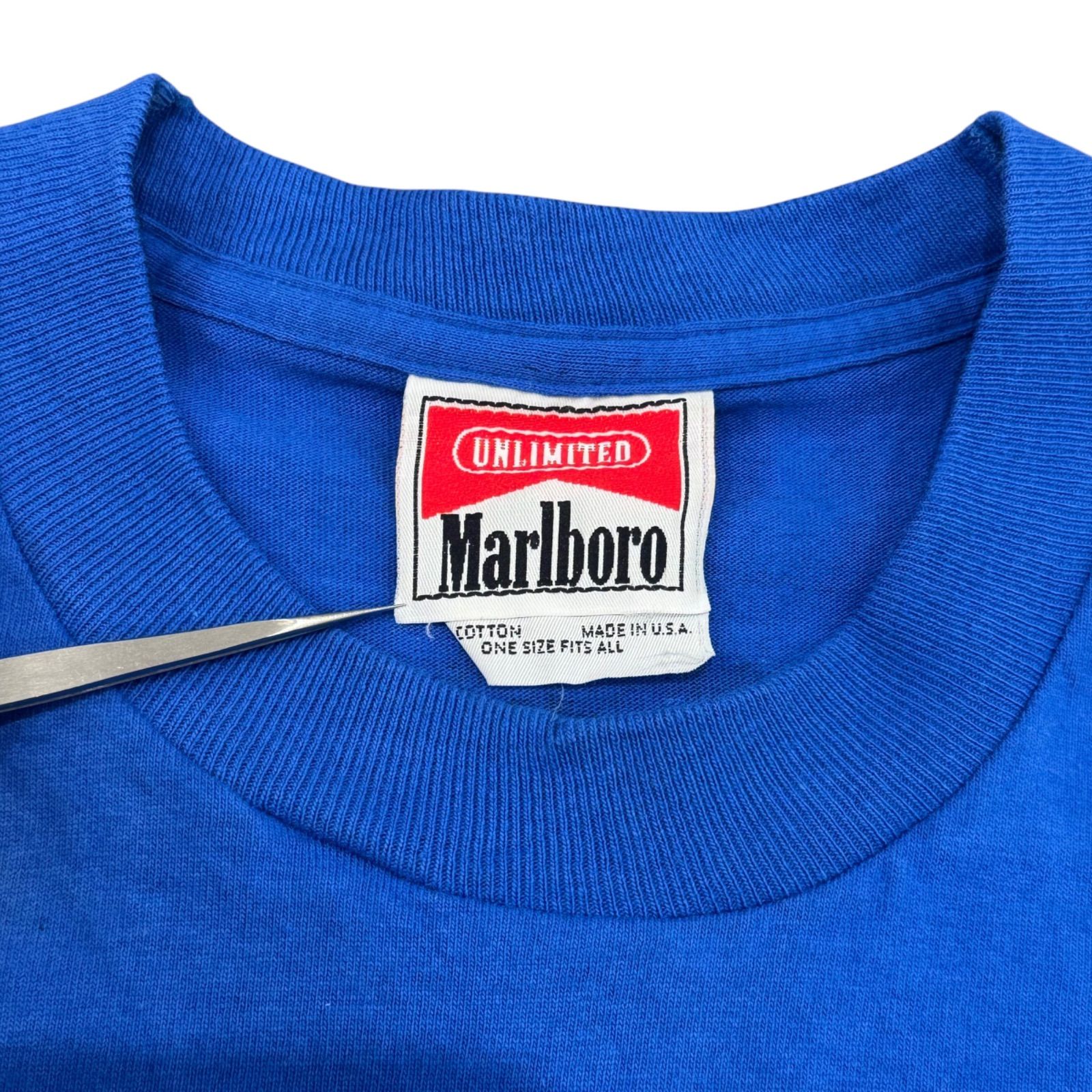 VINTAGE】MARLBORO COYOTE BLUE T-SHIRT マルボロ コヨーテ Tシャツ 