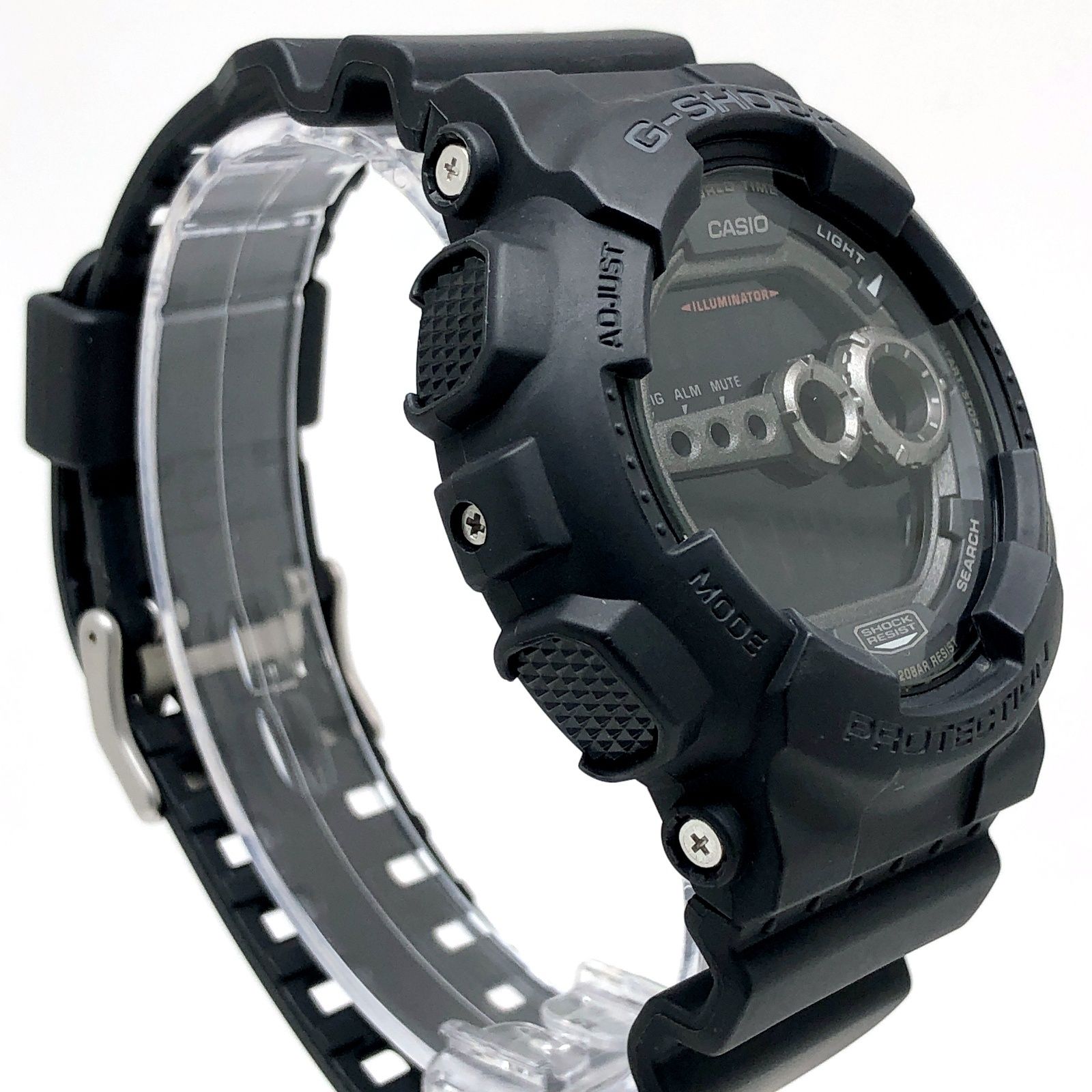 G-SHOCK ジーショック GD-100-1B ビッグケース デジタルモデル 高輝度 