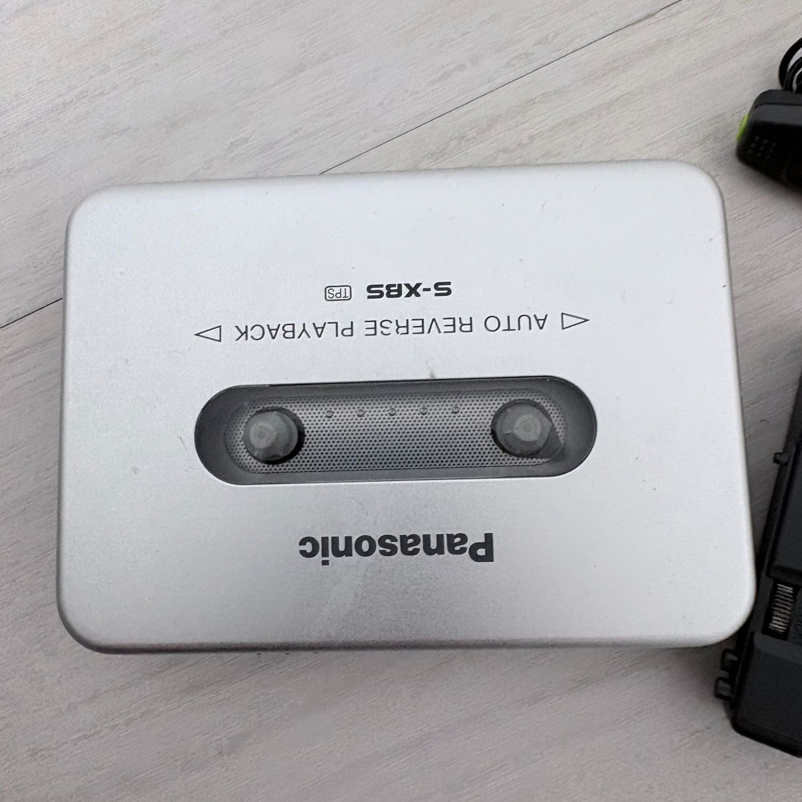 Panasonic カセットプレーヤー RQ-SX35 リモコン、電池ケース付