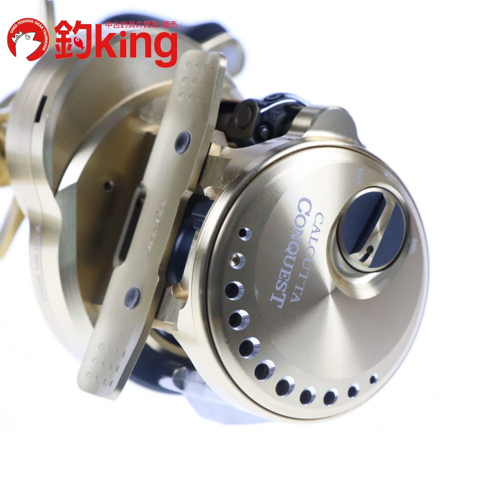中古/美品】 シマノ 21 カルカッタコンクエスト 100HG /D216M ロッド