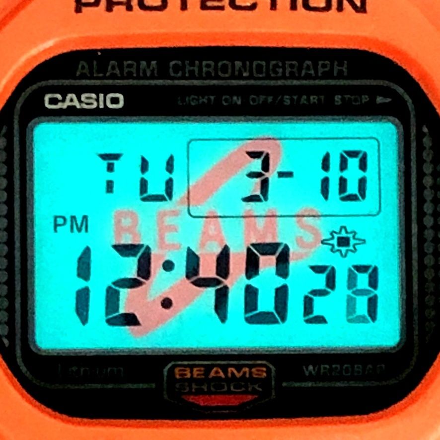 G-SHOCK ジーショック DW-5700BE-4 BEAMS Gショック20周年記念
