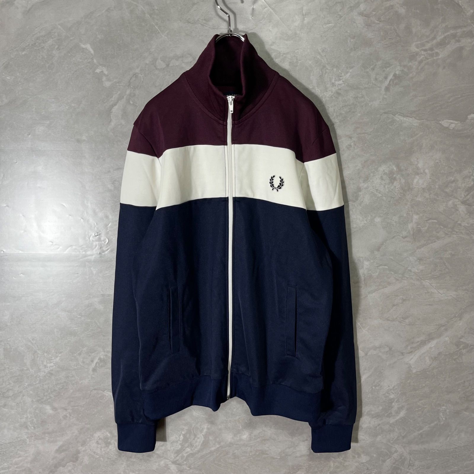 フレッドペリー FRED PERRY カラー ブロック トラック ジャケット 
