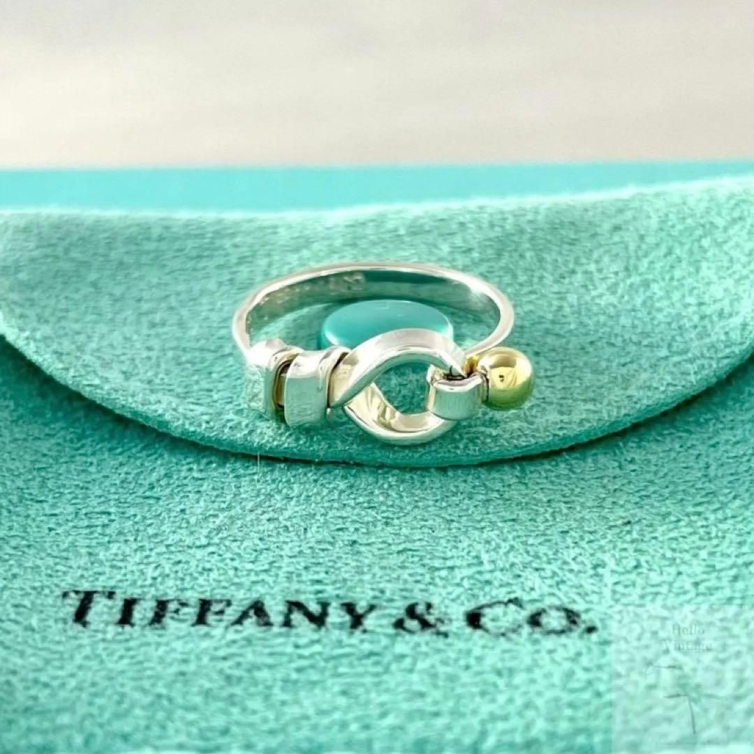 TIFFANY フック＆アイ リング 11号 925×750 ティファニー 12号 フック&アイ リング コンビ 925 750 AAM2f - メルカリ