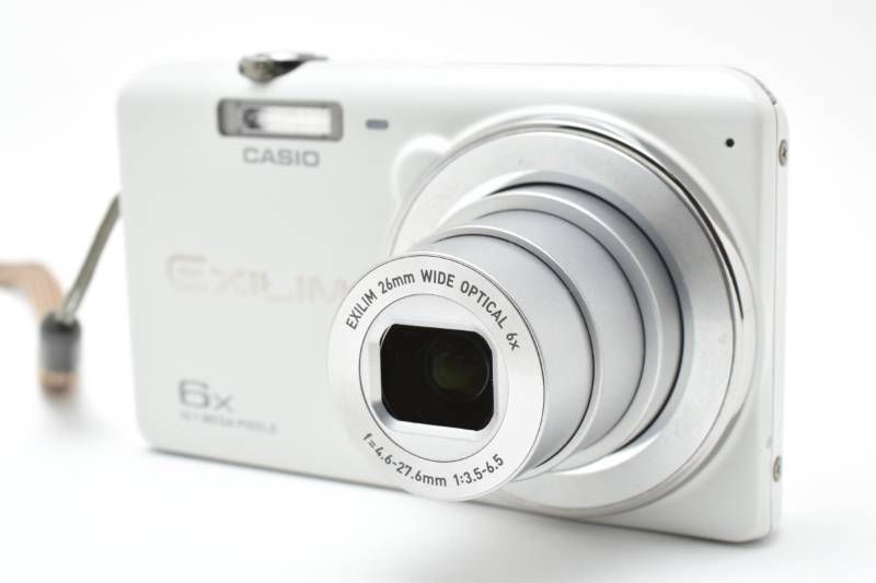 実用光学美品】Casio カシオ EXILIM EX-Z31 白 ホワイト コンパクト