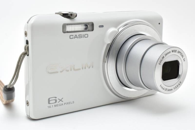 実用光学美品】Casio カシオ EXILIM EX-Z31 白 ホワイト コンパクト