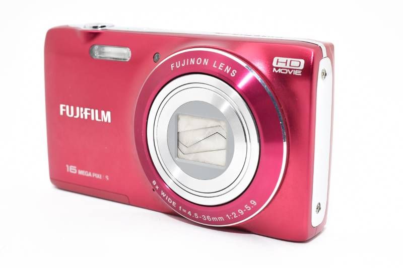 現状品 訳あり】Fujifilm 富士フィルム Finepix JZ250 赤 レッド
