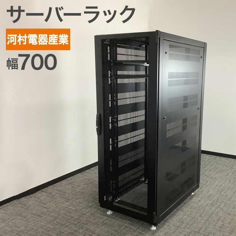 中古サーバーラック 河村電器 ITS 36-1117WB Bランク - メルカリ