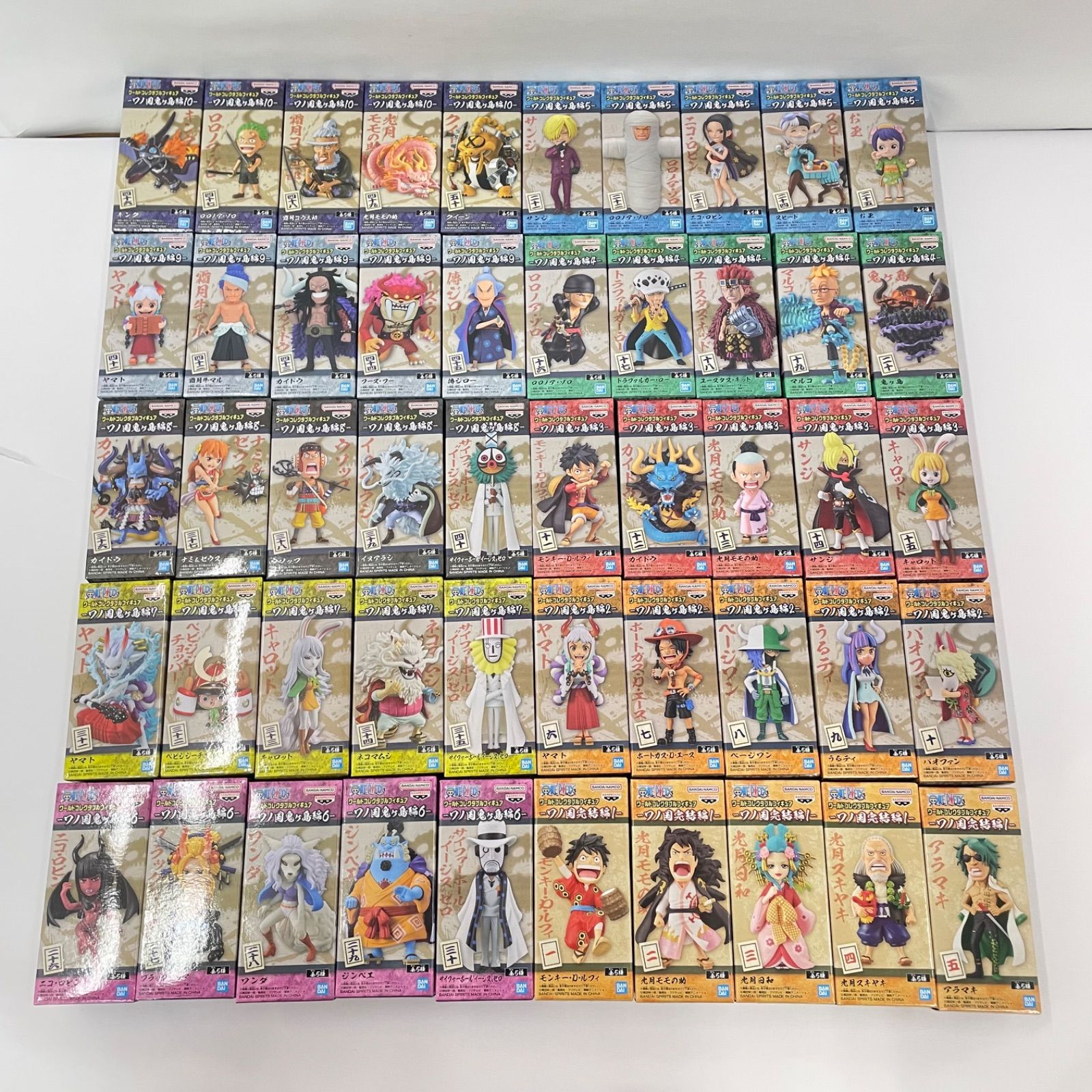 瀬戸店】未開封 ワールドコレクタブルフィギュア ONEPIECE ワノ国編 