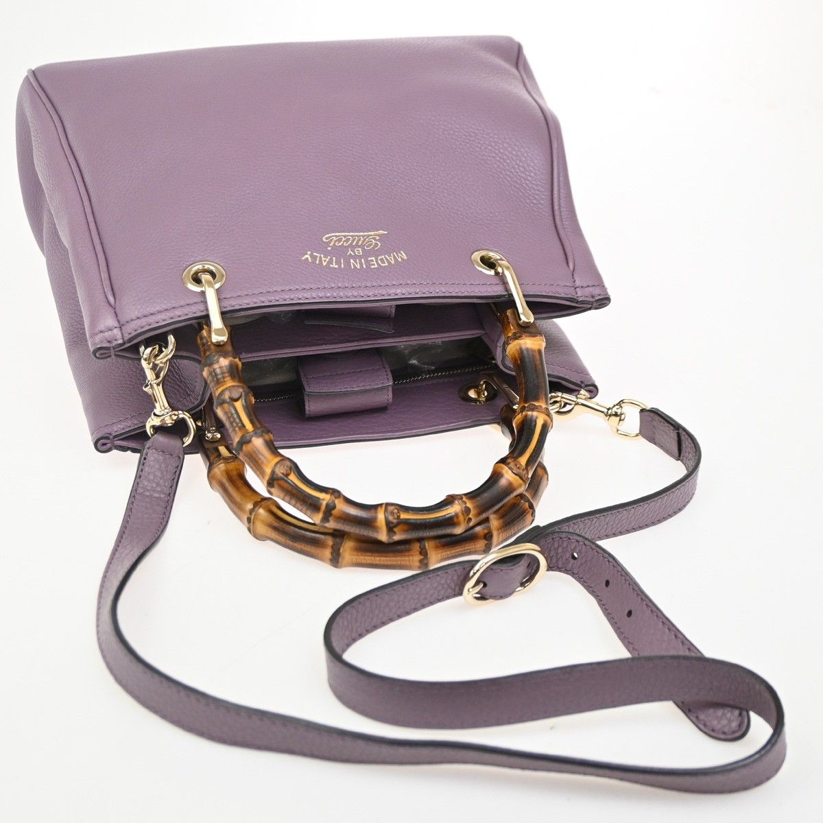 GUCCI グッチ バンブー ミニ ショッパー 2way ハンド ショルダー GUCCI グッチ バンブー ミニ ショッパー 2way ハンド ショルダー