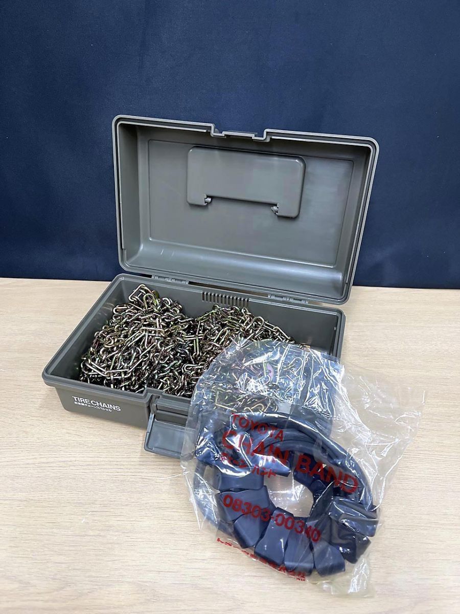 【現状品】 TOYOTA トヨタ 純正 タイヤチェーン 合金網チェーンスペシャル 08325-11040