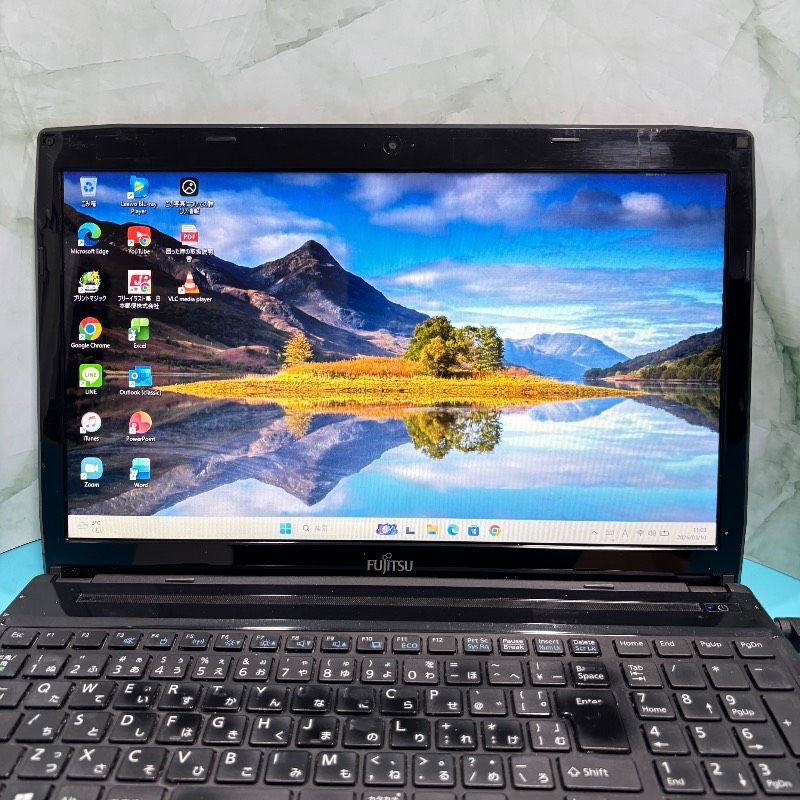 Corei7 ノートパソコン 富士通 SSD メルカリ - オフィス付き白ノートパソコン 富士通 Windows11 Corei7✨️SSD A43 Win11 オフィス付き Windowsノート本体