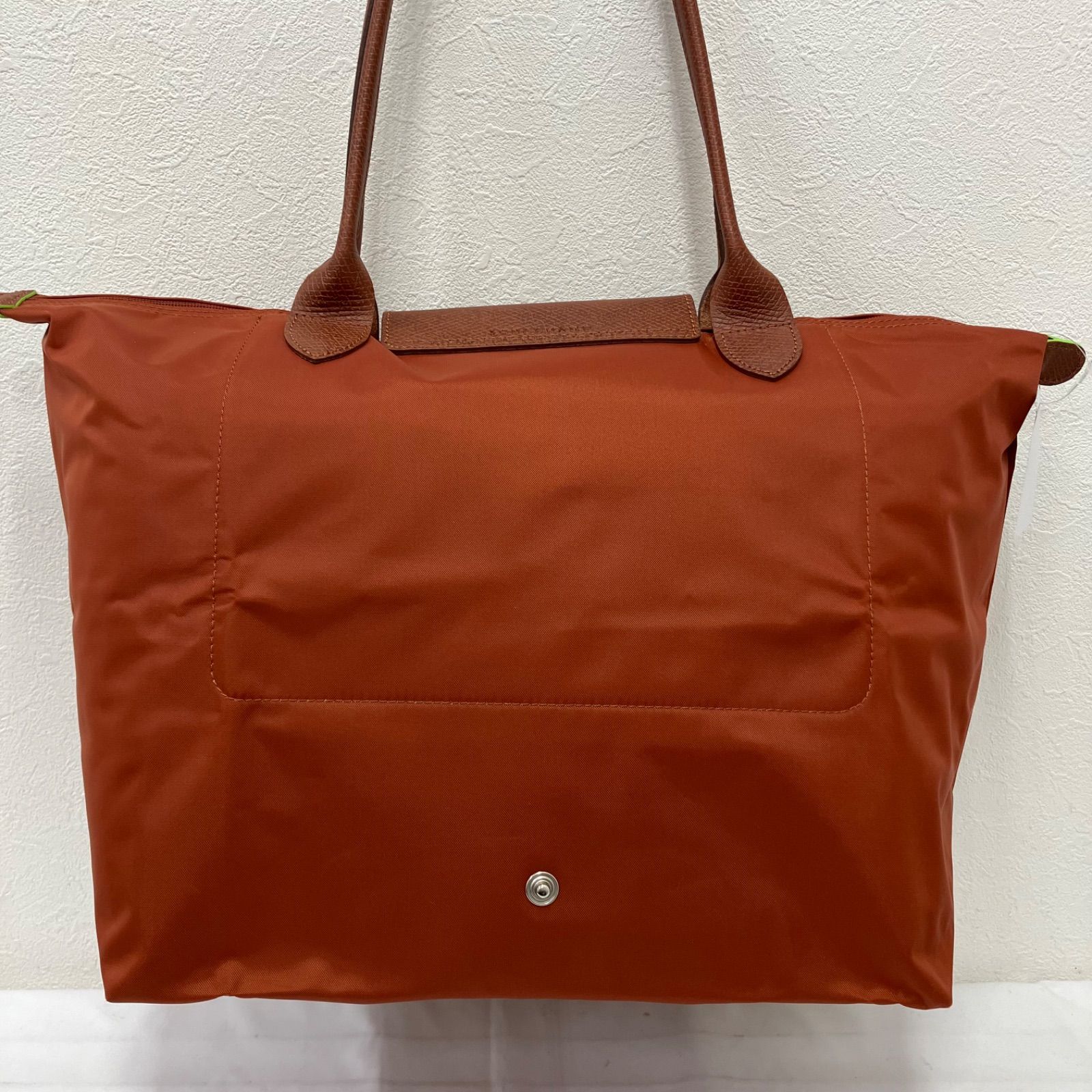 595 LONGCHAMP ロンシャン トートバッグ ルプリアージュ オレンジ