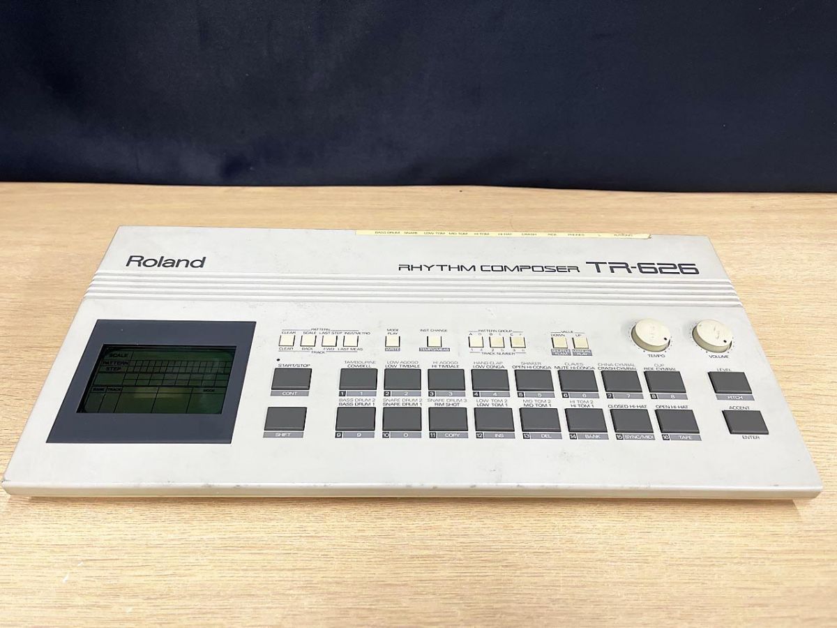 【ジャンク品】 Roland ローランド RHYTHM COMPOSER リズムコンポーザー TR-626