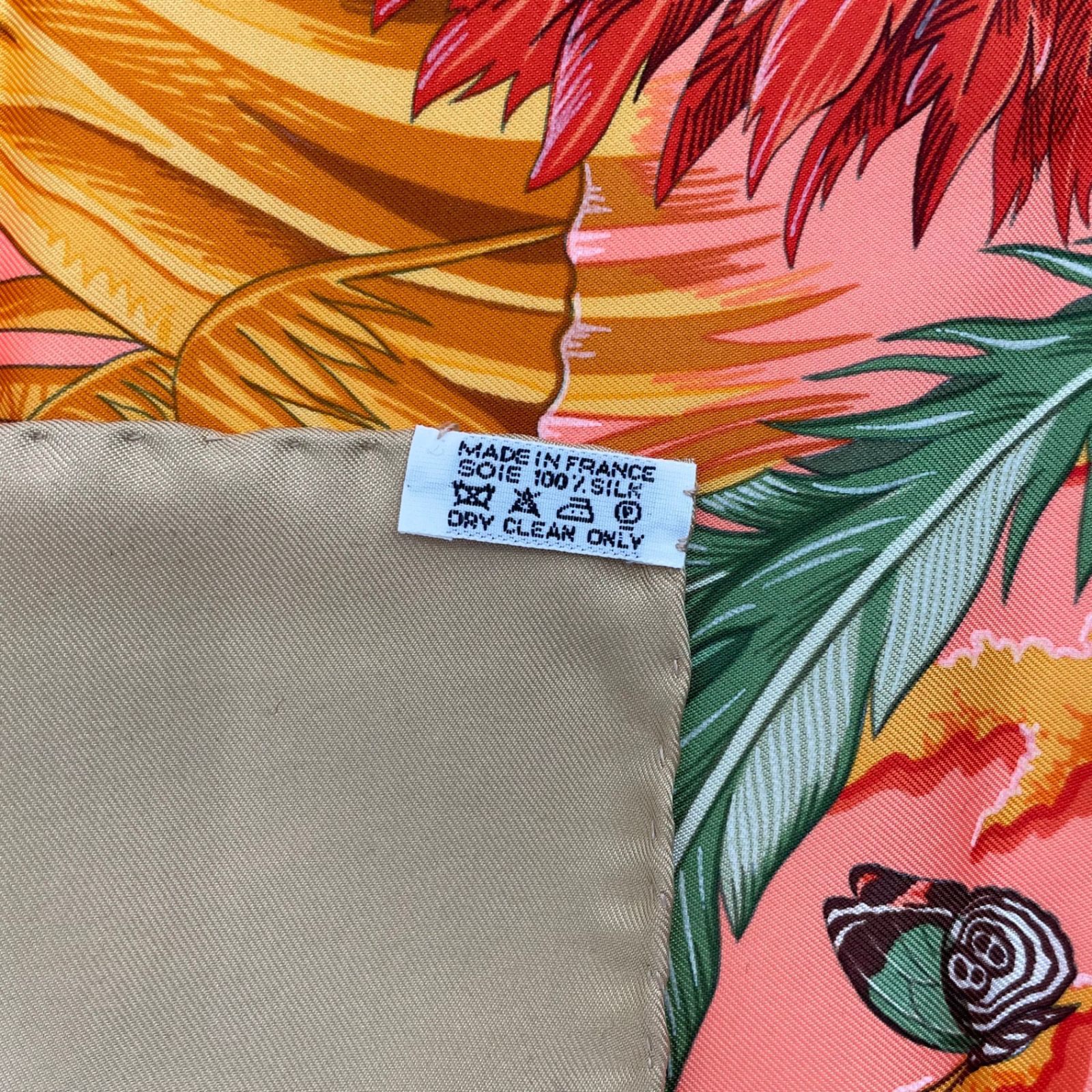 新品同様 HERMES エルメス スカーフ シルク カレ90 AMAZONIA