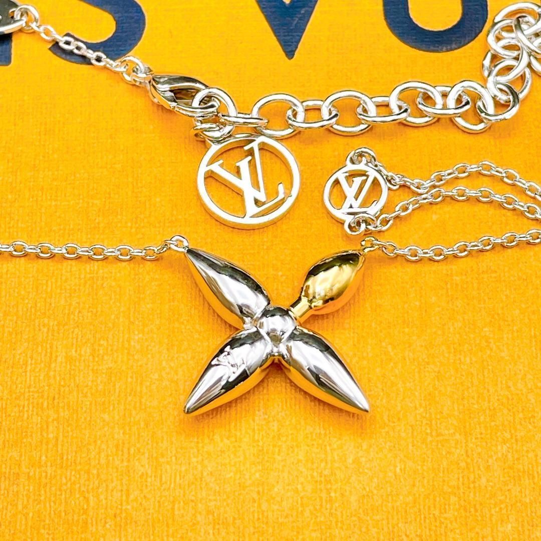 ◇ルイヴィトン◇ M01022 コリエ ルイゼット ネックレス LE5202 ◇ルイヴィトン◇新品仕上済 LOUIS VUITTON M01022 コリエ ルイゼット