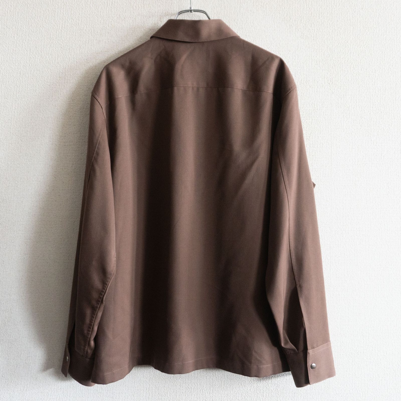 美品】 JIL SANDER 【ZIP OVERSHIRT JACKET/JSMU601032】48 ジップ 
