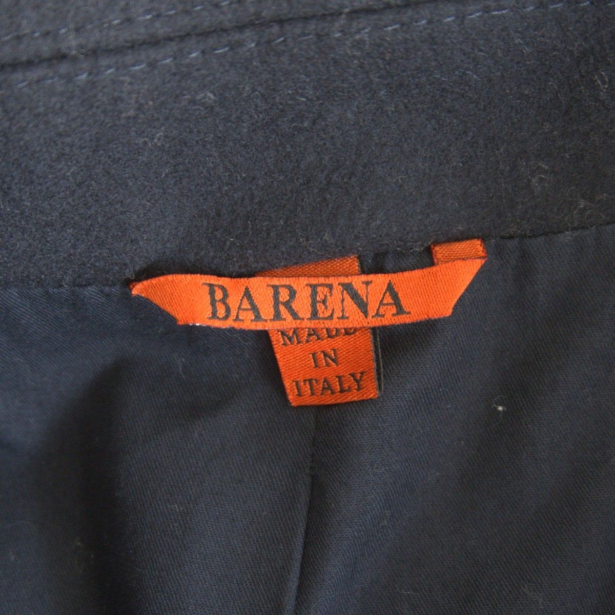 美品/イタリア製】BARENA【ウール ツイード チェスターコート】46