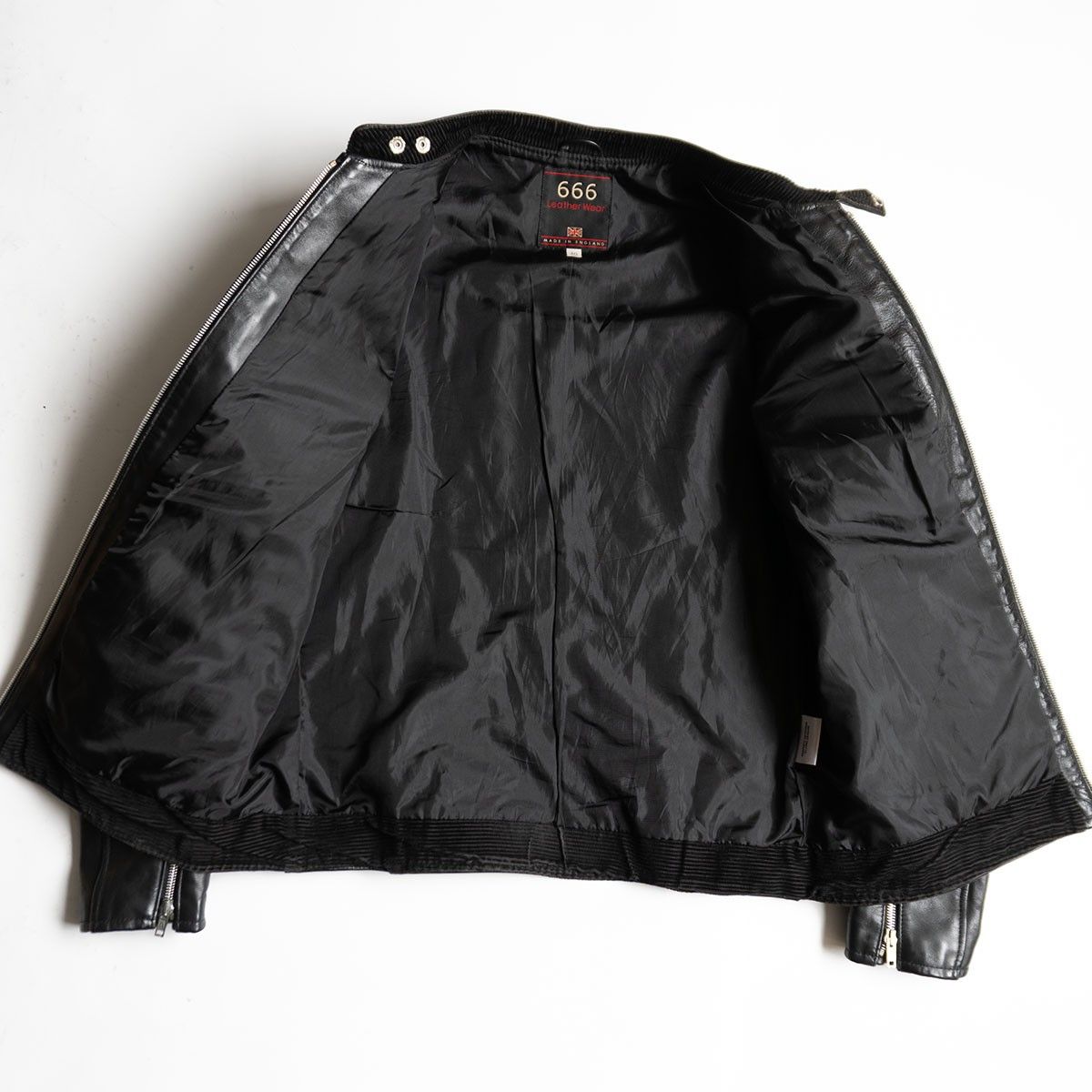 美品】666 triple six【ステアハイド マンダリンカラー シングル 