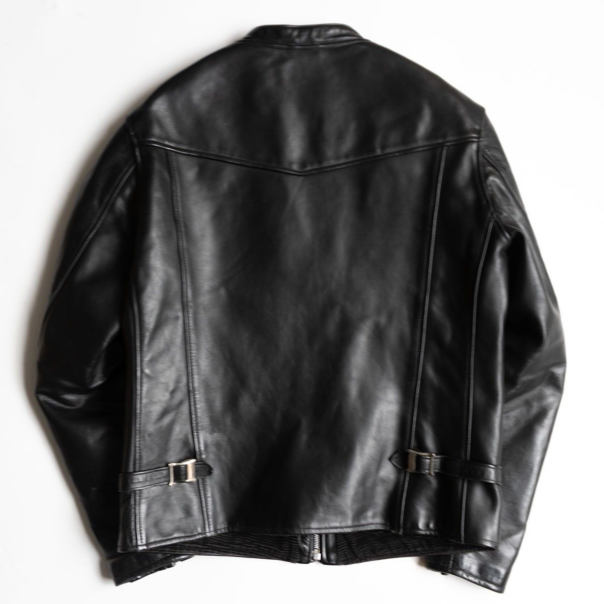 美品】666 triple six【ステアハイド マンダリンカラー シングル 