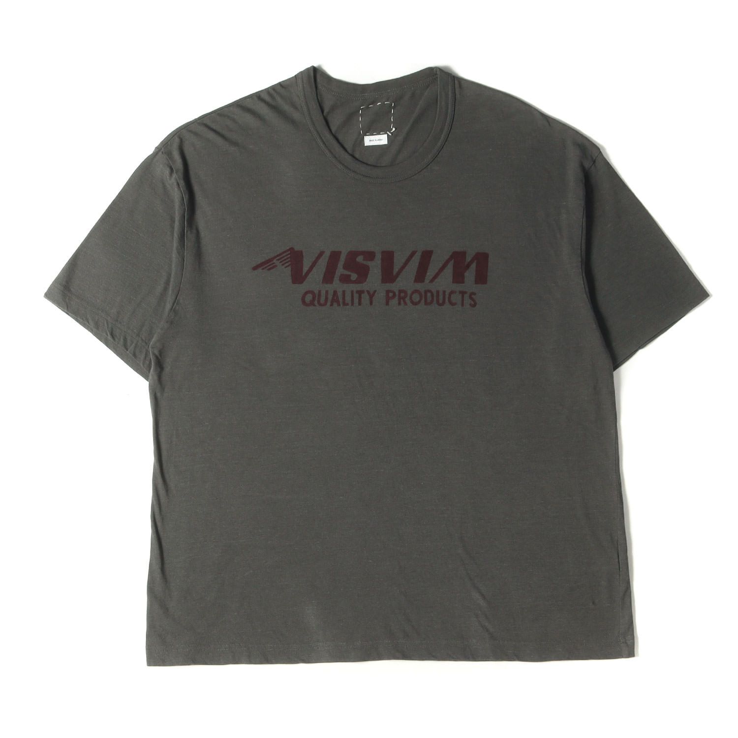新品】visvim ビズビム Tシャツ ブラック 黒 サイズ:5 | 24AW ブランド 