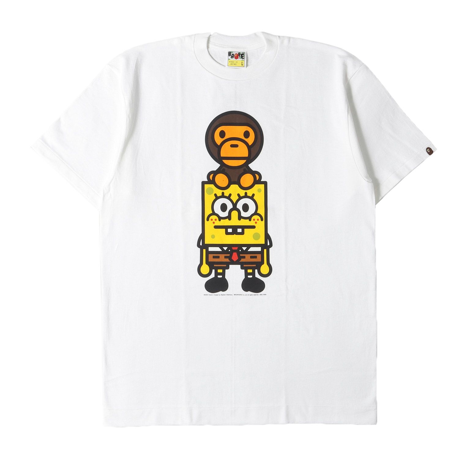 新品】A BATHING APE ア ベイシング エイプ Tシャツ ホワイト 白 