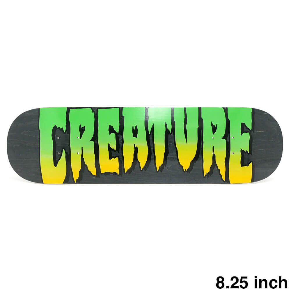 CREATURE DECK クリーチャー デッキ TEAM LOGO STUMPS BLACK STAIN