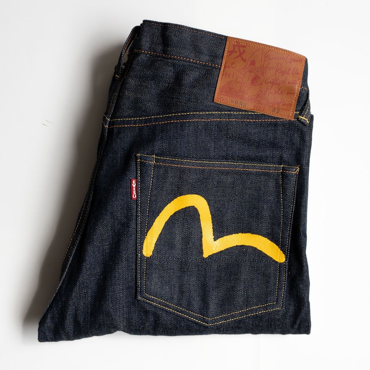 未使用品】EVISU 【WAREHOUSEコラボ】【LOT.9002 デニムパンツ】32 