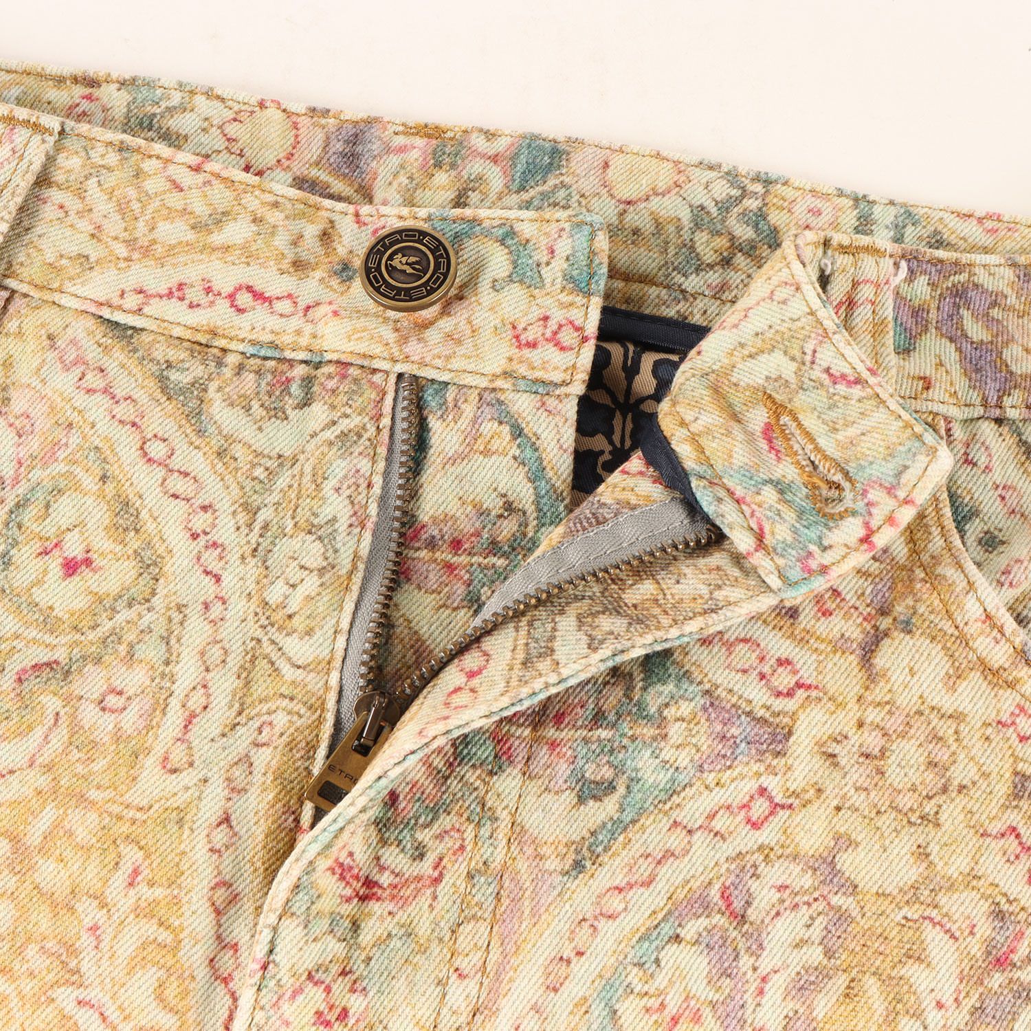 美品】ETRO エトロ パンツ マルチ サイズ:31 | 22AW タペストリー柄