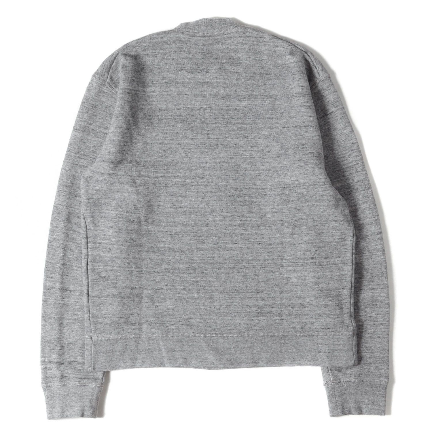 美品】DSQUARED2 ディースクエアード スウェット グレー サイズ:S 