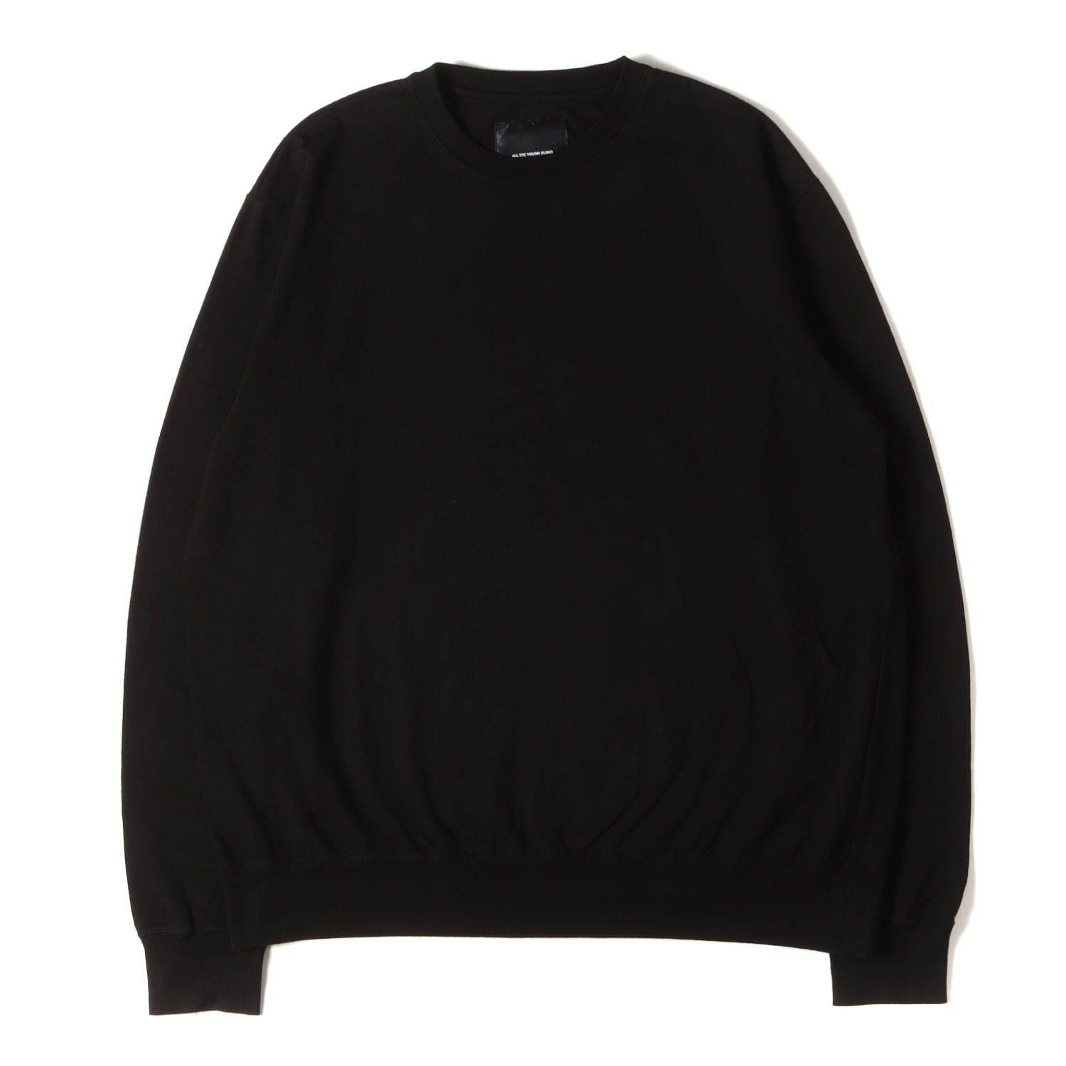 美品】MINEDENIM マインデニム Tシャツ ブラック 黒 サイズ:L | 25SS 