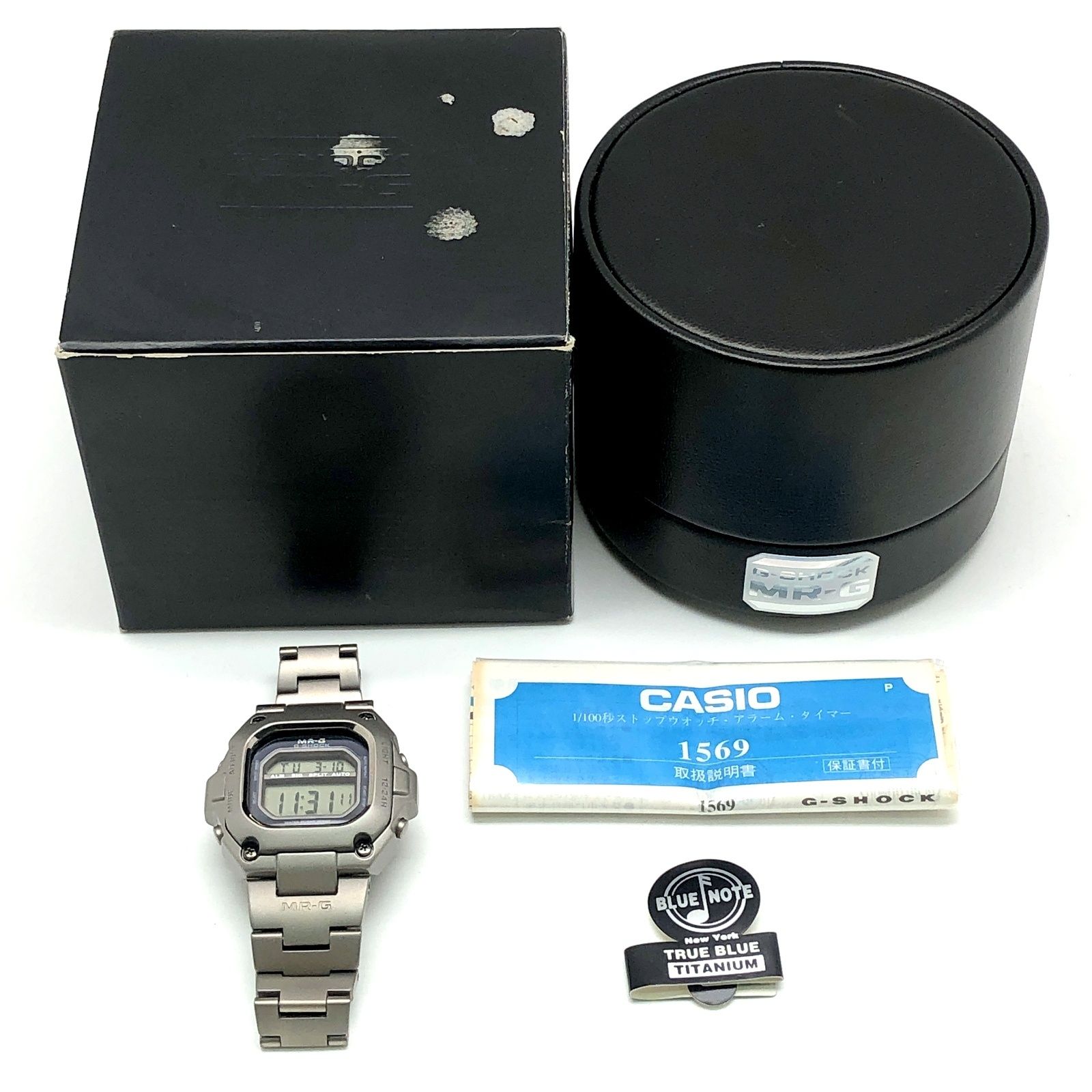 G-SHOCK ジーショック MRG-110TBN-2 BLUE NOTE MR-G チタンモデル 