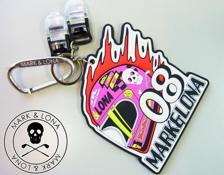 正規品★MARK&LONA マーク＆ロナ★Go Go Putter Cover Catcher パターカバー＆グローブキャッチャー【MLS-5A-SZ42】ピンク桃【本物保証】