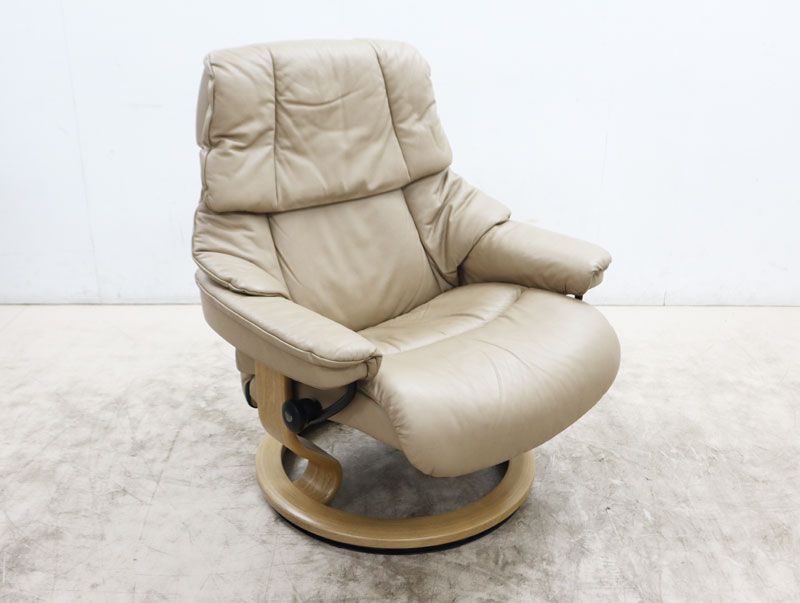 ◇展示美品◇ Ekornes エコーネス Reno レノ 本革 ストレスレスチェア