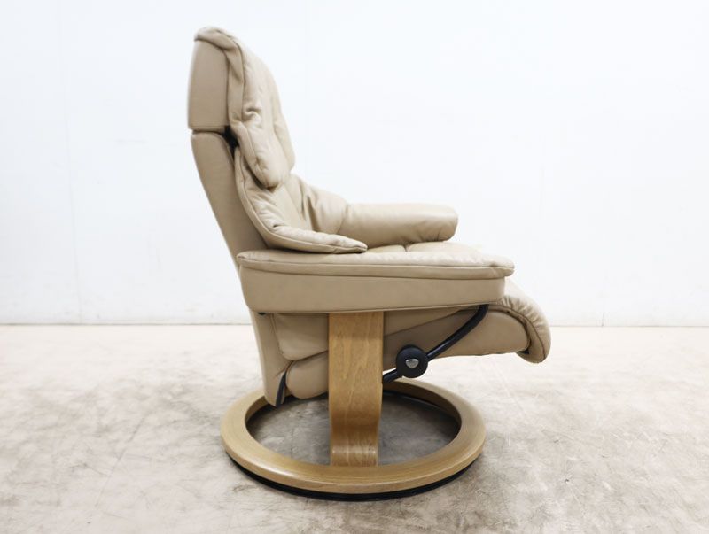 ◇展示美品◇ Ekornes エコーネス Reno レノ 本革 ストレスレスチェア