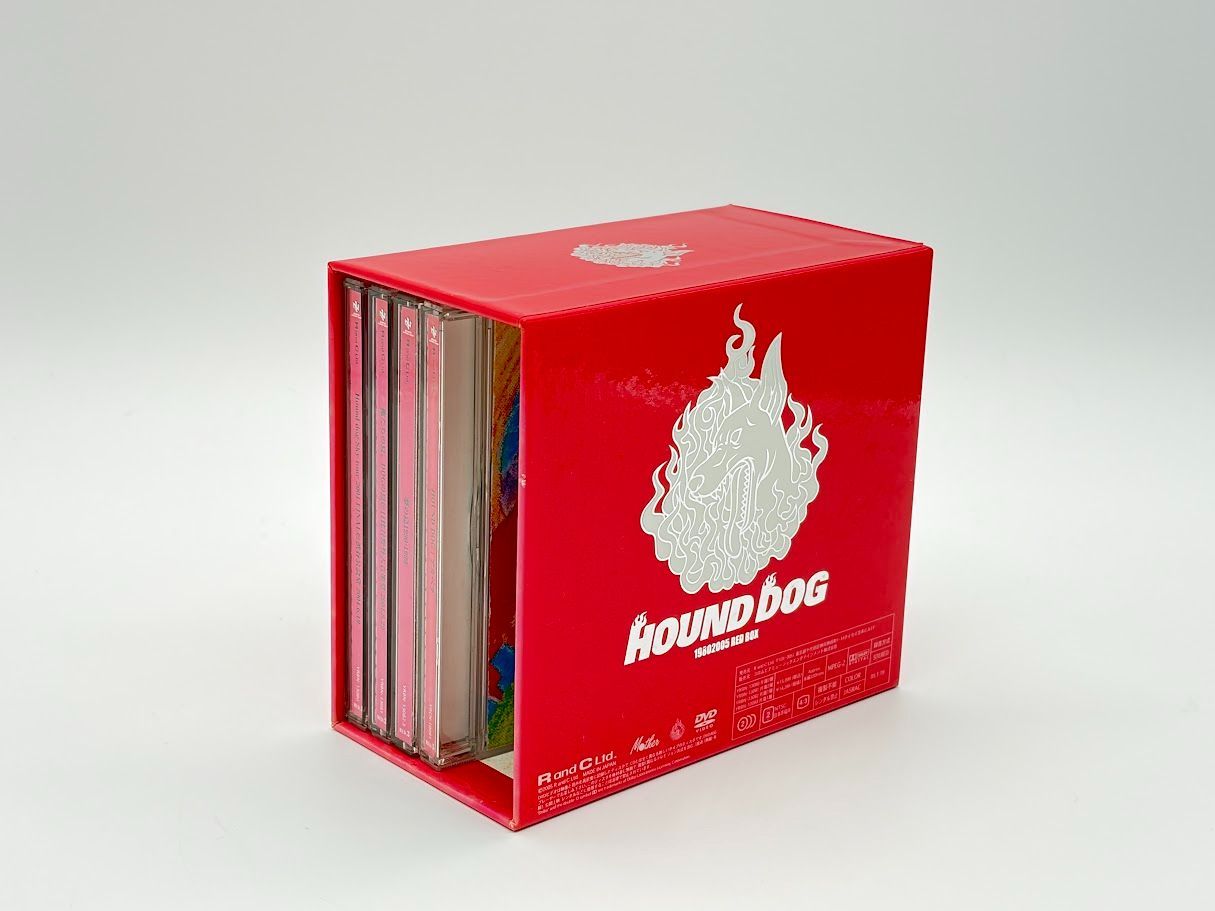 HOUND DOG 19802005 BOX ハウンドドッグ CD DVD 【公式通販】