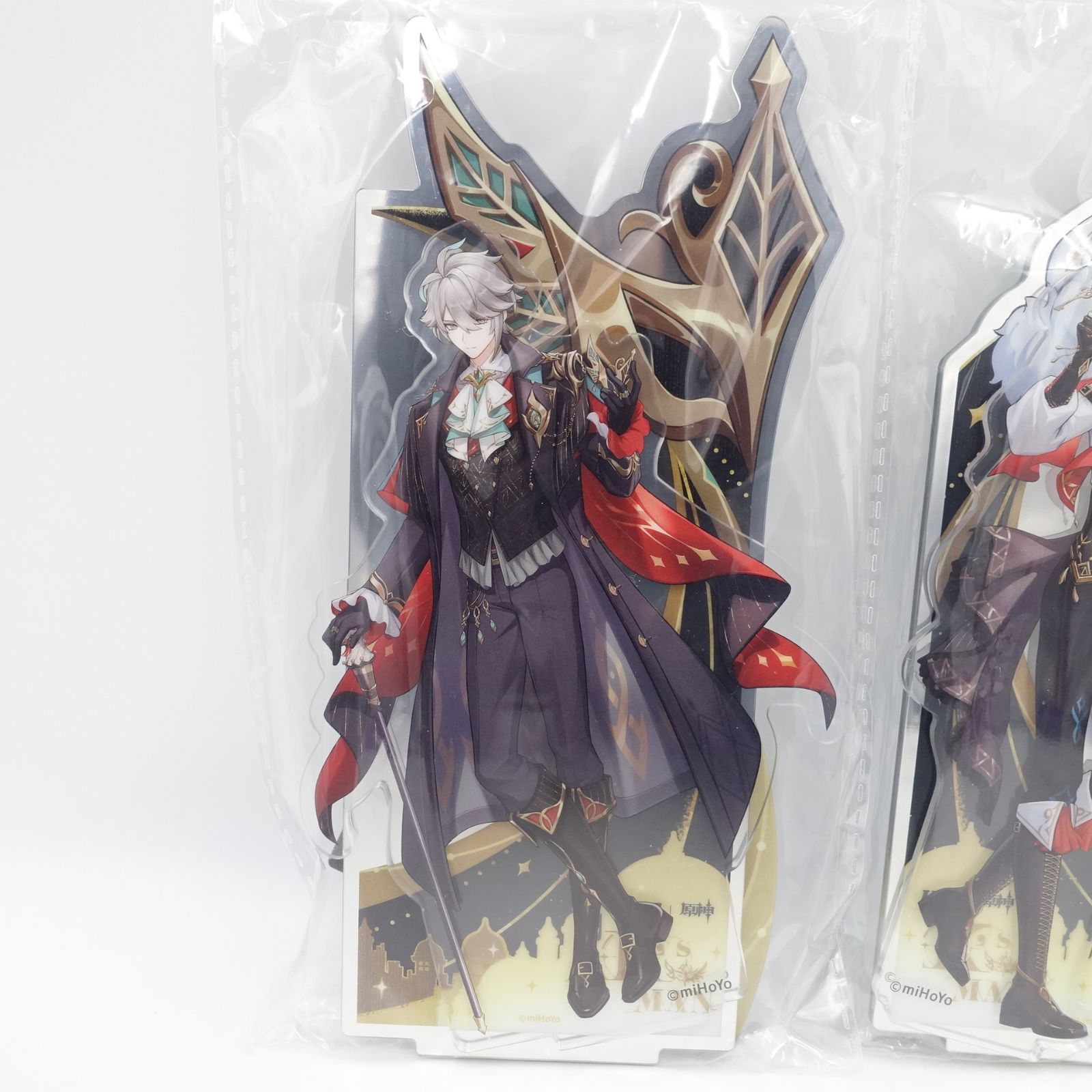 原神 アルハイゼン カーヴェ アクリルスタンド 缶バッジ＆トレカセット