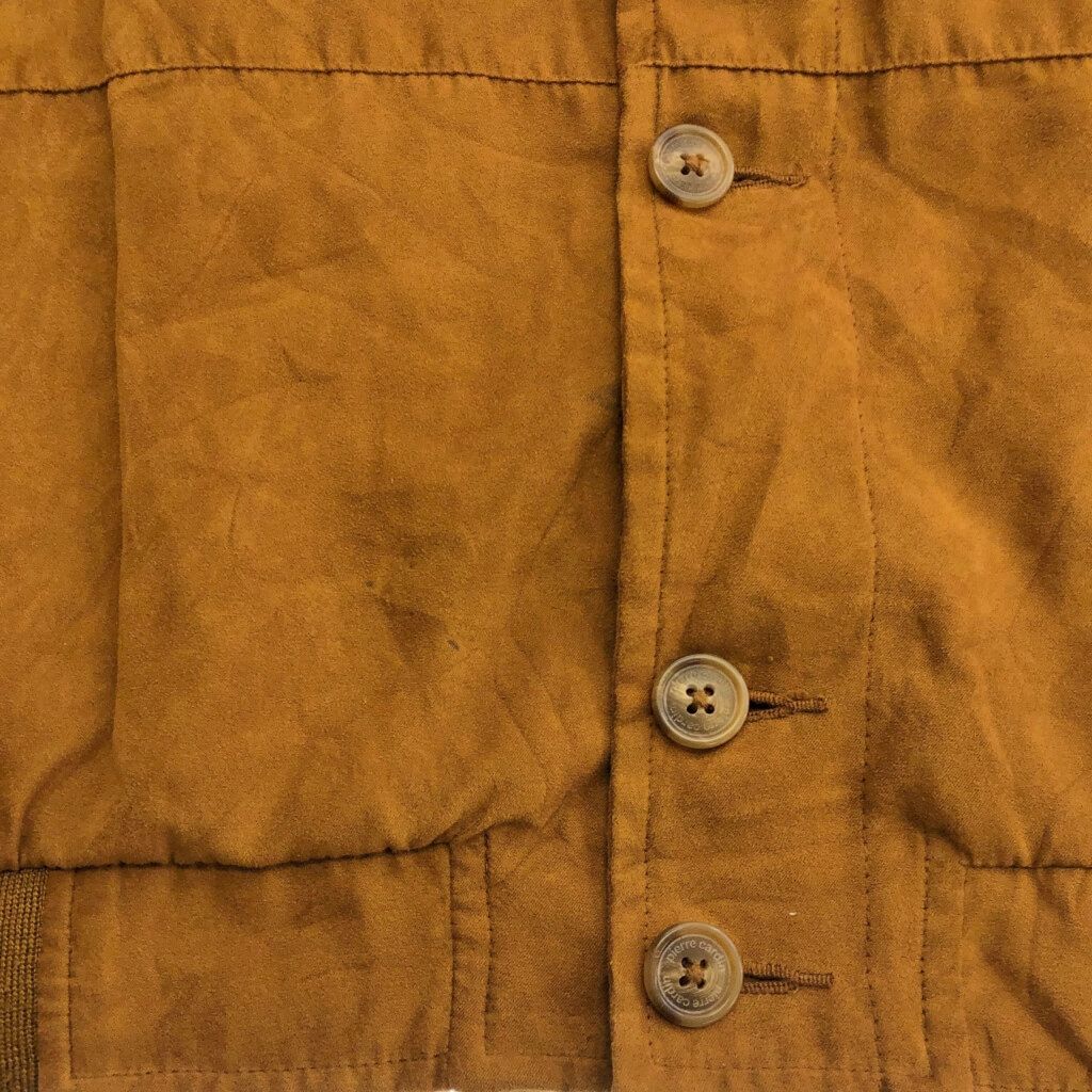 90年代 Pierre Cardin ピエールカルダン フェイクスエード ブルゾン