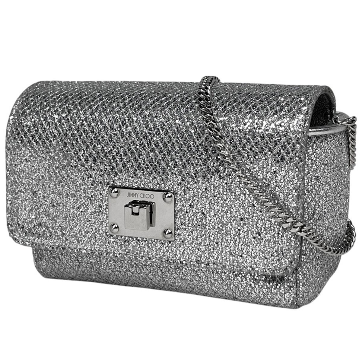 在庫一掃】 ジミーチュウ JIMMY CHOO ロゴ ショルダーバッグ 2WAY 