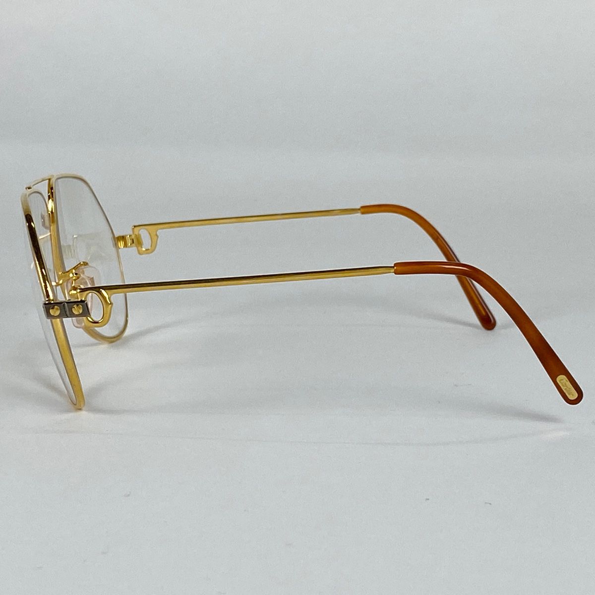 在庫一掃】 カルティエ CARTIER サントス メガネ アイウェア 眼鏡
