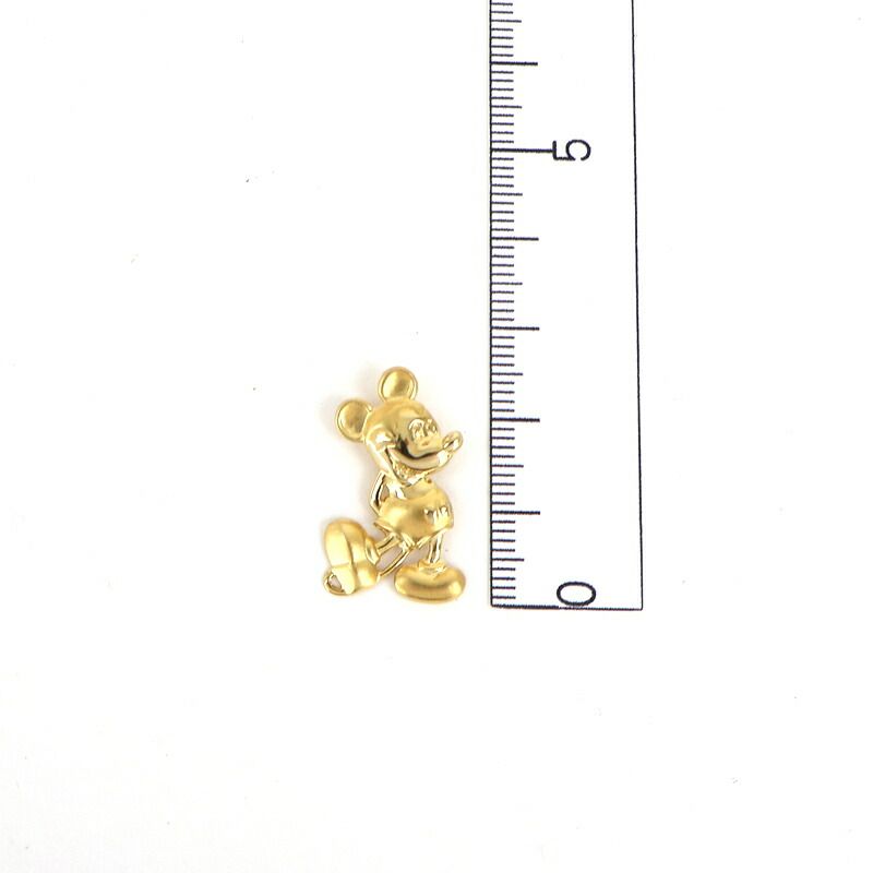 ディズニー ペンダントトップ 18金 ミッキー ミッキーマウス