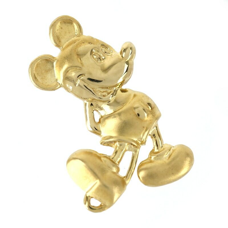 ディズニー ペンダントトップ 18金 ミッキー ミッキーマウス