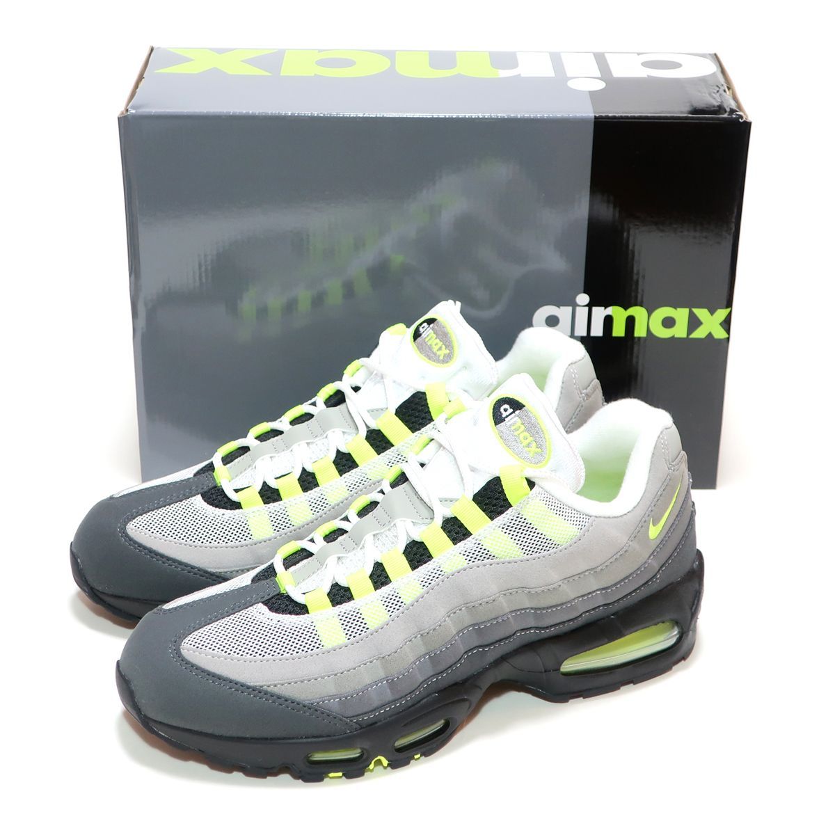WMNS NIKE AIR MAX 95 BIG BUBBLE NEON YELLOW ( ウィメンズ ナイキ 